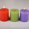 7X15cm Decoration Scented Paraffin Wax Candle 8 Hours